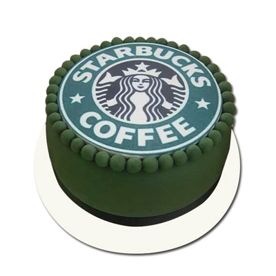 "Starbucks photo cake - 2kgs (Photo Cake) - Click here to View more details about this Product